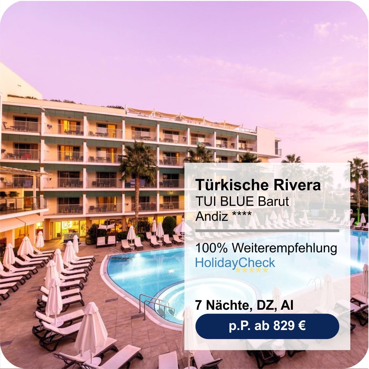 TUI BLUE Barut Andiz Türkei Hotels