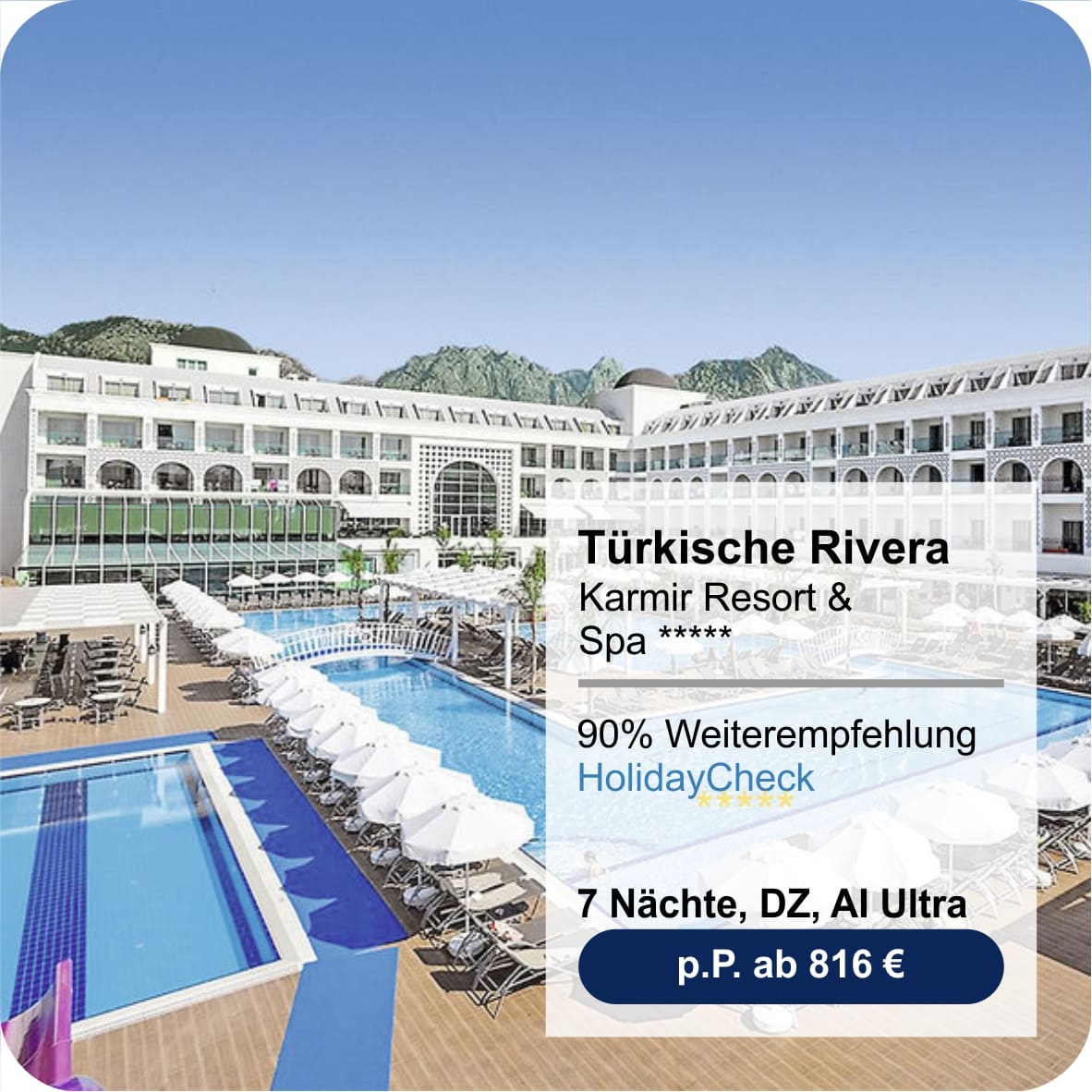 Türkei Türkische Riviera Göynük Karmir Resort Spa